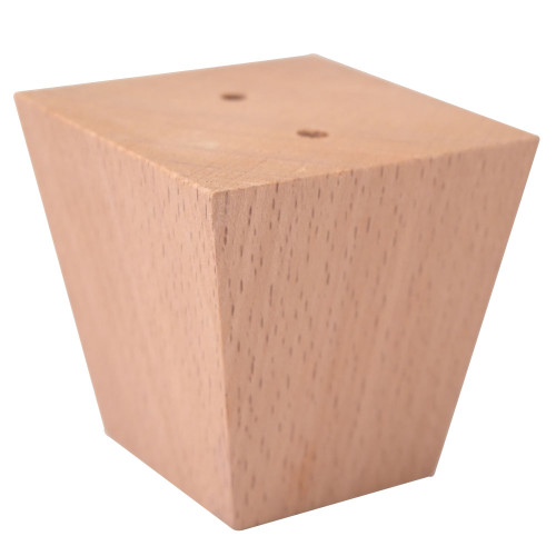 Dřevěná nábytková noha pro pohovky nebo skříně