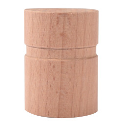 Gedraaide houten poten, gemaakt van beukenhout