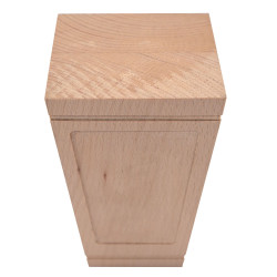 Pés de madeira para mobiliário em faia