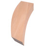 Gambe per mobili in legno, altezza 200 mm, faggio, curve