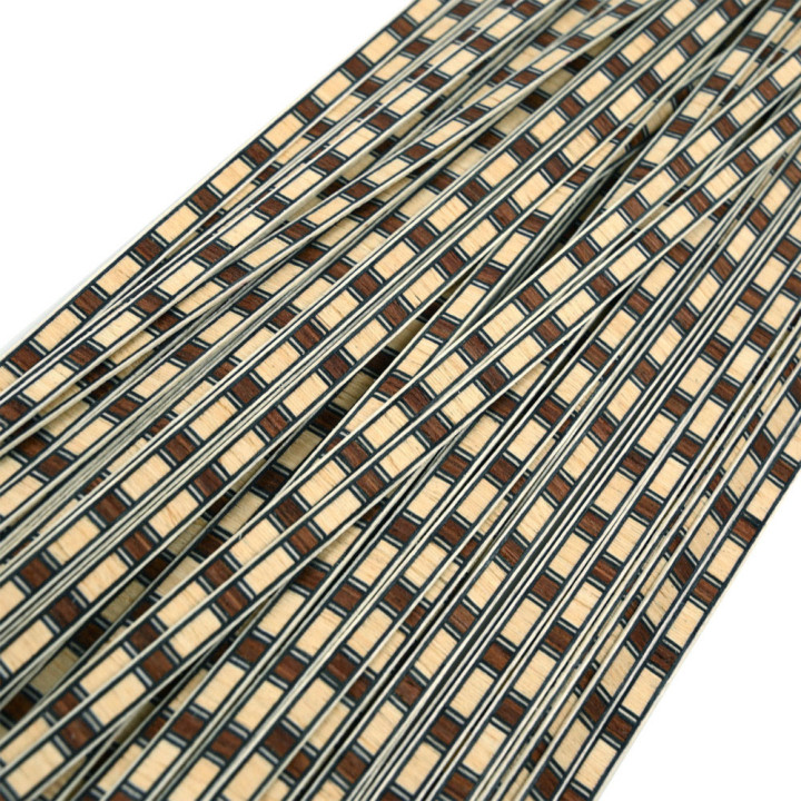 Tīģera svītrām rotāta intarsija mēbeļu restaurācijai INT-30