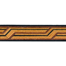 El grosor de la capa de madera es el mismo que el de las chapas más utilizadas.