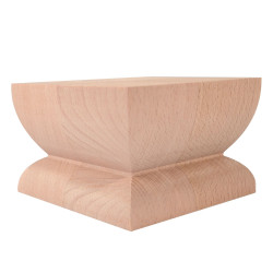 Modern vonalú fa bútorláb bükkből