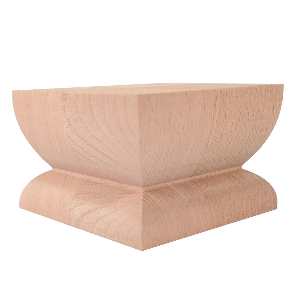 Modern vonalú fa bútorláb bükkből