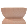 Pies de muebles de madera, pies de sofá, haya, 70mm