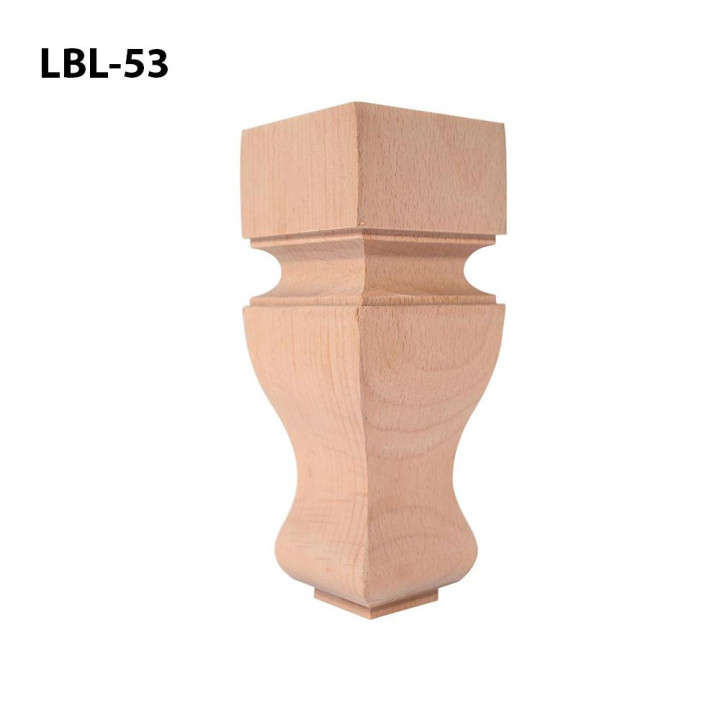 Picioare de mobilier din lemn