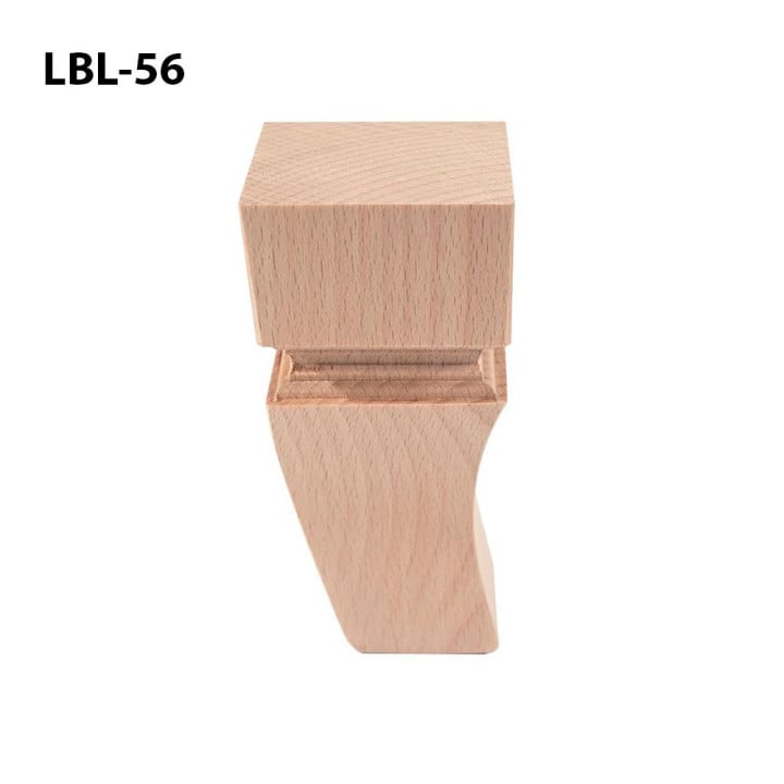 Wood furniture legs, wooden sofa feet, wooden bed legs, 120mm tall