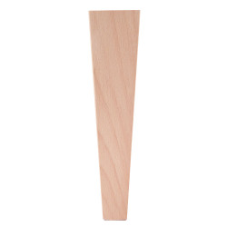 Κόλουρο ξύλινο πόδι επίπλου σε σχήμα στήλης.