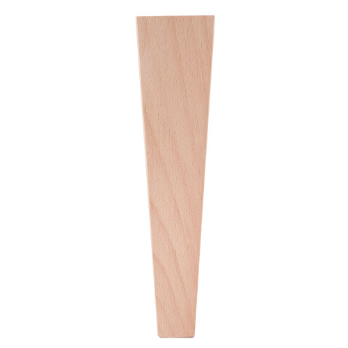 Lesena pohištvena noga, kvadratno stožčasta, več velikosti