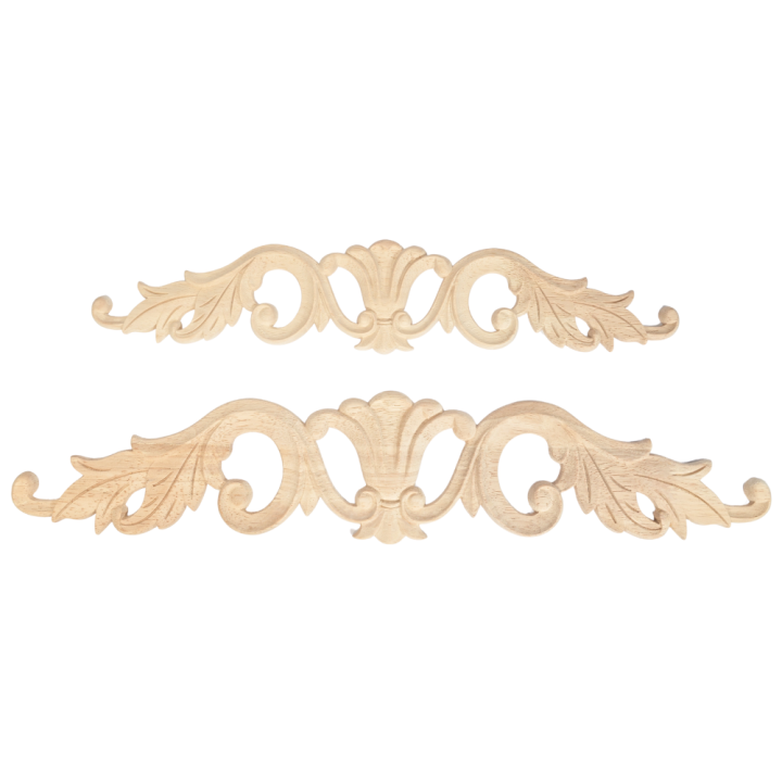 Ornements décoratifs en bois motif fleur chez Naturtrend