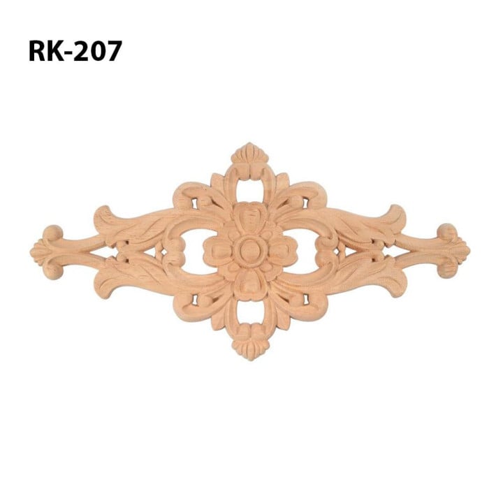 Floral patterns and other wood carvings for making kitchen furniture.