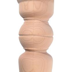 Lesena noga za mizo, lesene noge za pohištvo, 73 cm