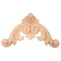 Wooden ornaments can be painted, varnished, and adapted to your existing furniture.