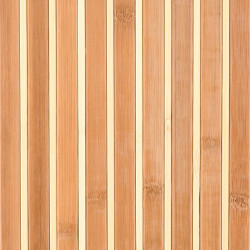 O revestimento de parede em bambu BT-17+5-NB-2 bicolor está disponível nas larguras de 120 e 180 cm