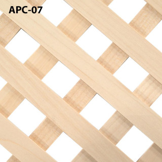 Radiator screening panel made of quality, natural beech wood