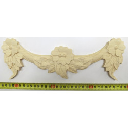 Maple wood carving for decoration