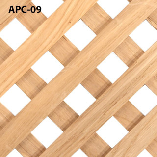 Mreža za pokrivanje radiatorja v hrastovem odtenku (65 cm x 125 cm)