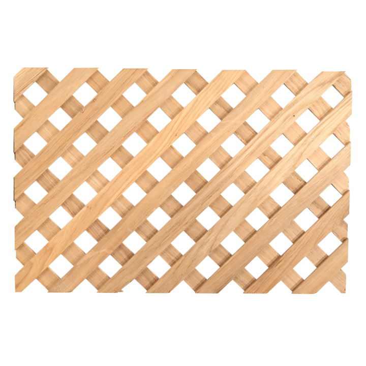 Holzgitter für Heizkörperabdeckung aus Holz und Türpaneel