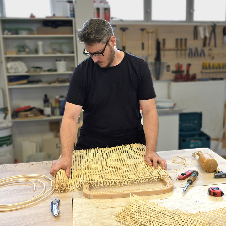 Wienergeflecht für Thonet Stuhl Reparatur und Projekte