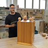 Продукти за струговани дървени крачета за мебели за обновяване на мебели.