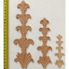 Timber mouldings in multiple sizes