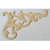 Furniture carving of beech or maple