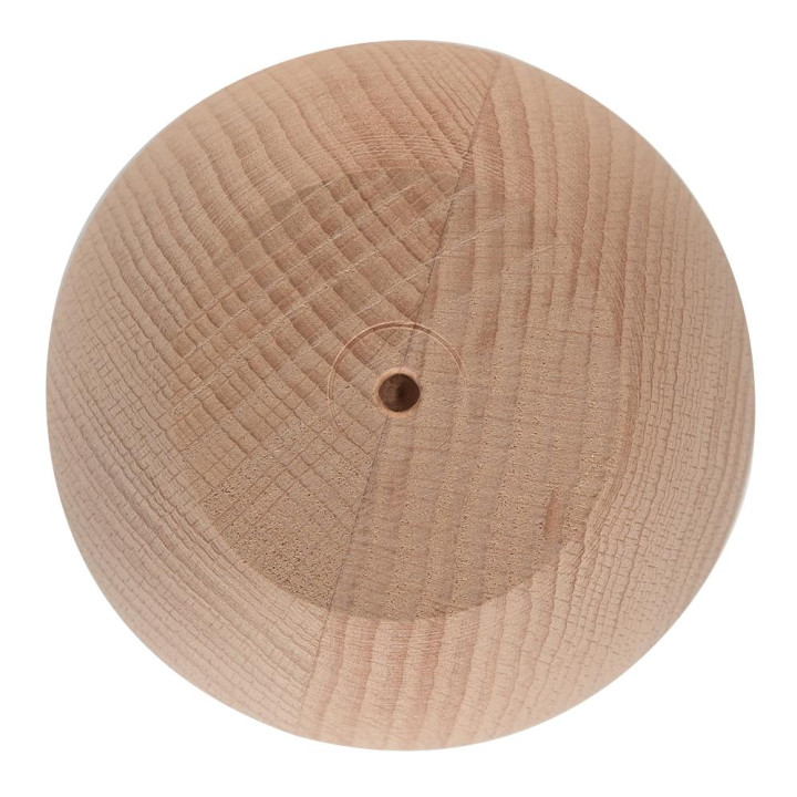 Möbelbein, aus Buchenholz.