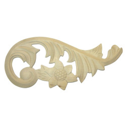 Wooden carvings for furniture, maple or beech
