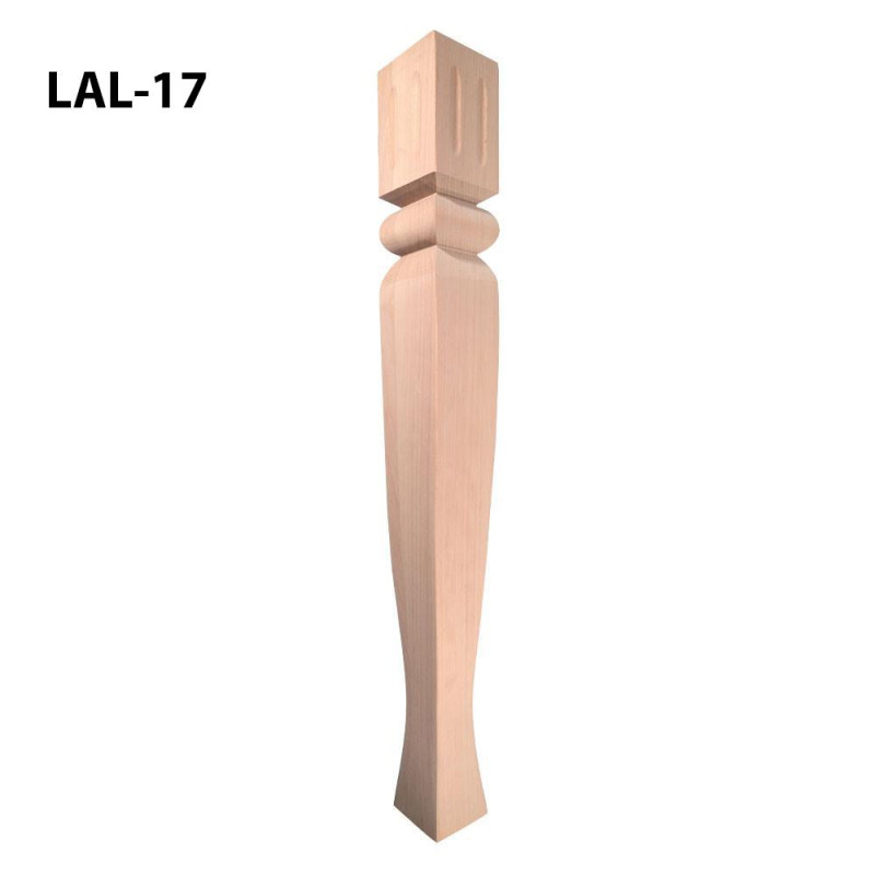 Turned Wooden Foot For Sofa, Bedside Tables & Armchairs – Furniture Replacement Leg
