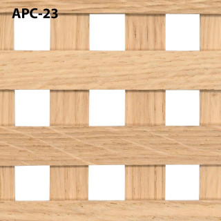 Paneles de celosía de madera de roble, una excelente opción para cubrir radiadores, y paneles de madera para puertas.