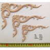 Wood carving motifs in multiple sizes