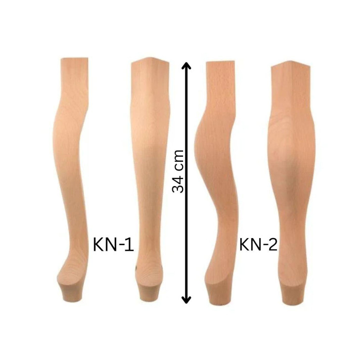 Soustružené nohy  stolu vyrábíme z tvrdých druhů dřeva  buk, jasan dub
