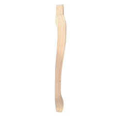 Nogi typu Cabriole wykonane z drewna egzotycznego