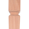 Στρογγυλεμένα ξύλινα πόδια για έπιπλα, πολλαπλοί τύποι ξύλου