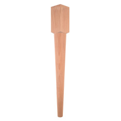 Wooden leg for table