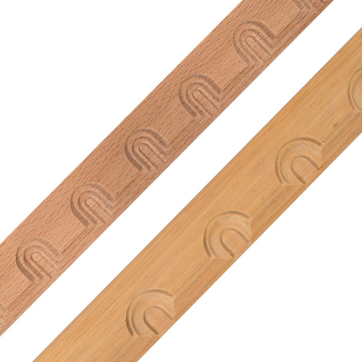 Cascading list for møbler eller dørpaneler