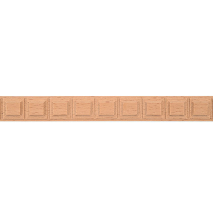 Dekorleisten aus Holz mit dem modernem Kasetten Motiv jetzt günstig zu erhalten