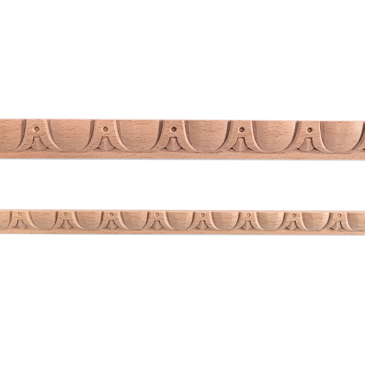 Egg and dart molding to repair wood furniture or use as door moulding