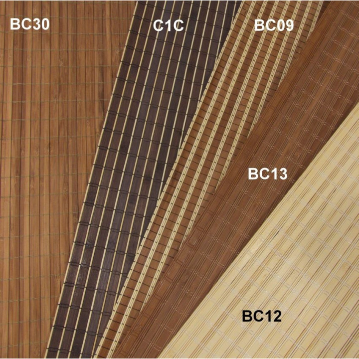 Bamboo blinds for wall covering