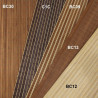 Estores de bambu para revestimento de parede, isoladores de calor eficazes e decorativos