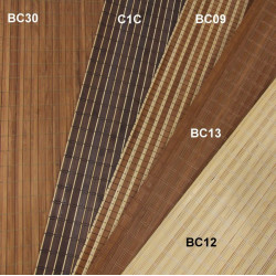 Bamboo blind or door insert