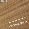 Sichtschutzmatte aus Bambus für Bambusrollo, auch maßgeschnitten bestellbar