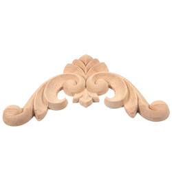 Decorative wooden ornaments for walls or furniture