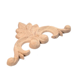 Corner ornaments for wood furniture repairs