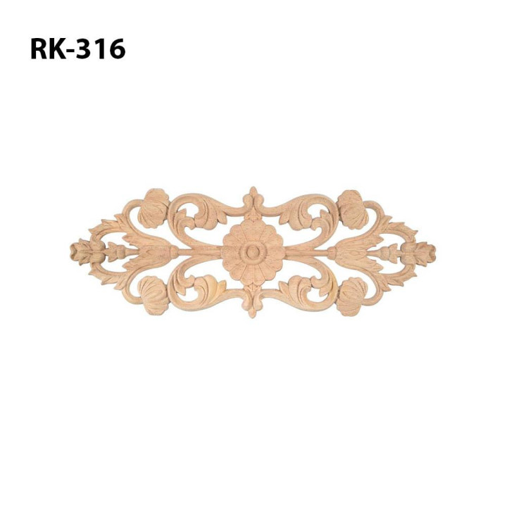Okrasne letve za pohištvo iz eksotičnega lesa