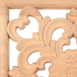 Moldagem decorativa para painéis de madeira exótica, em vários tamanhos