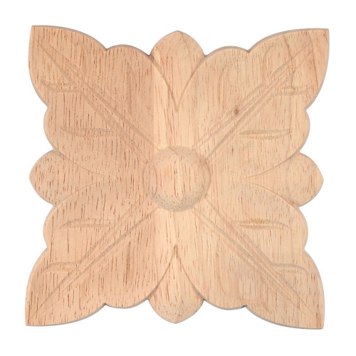 Wood rosettes for decoration
