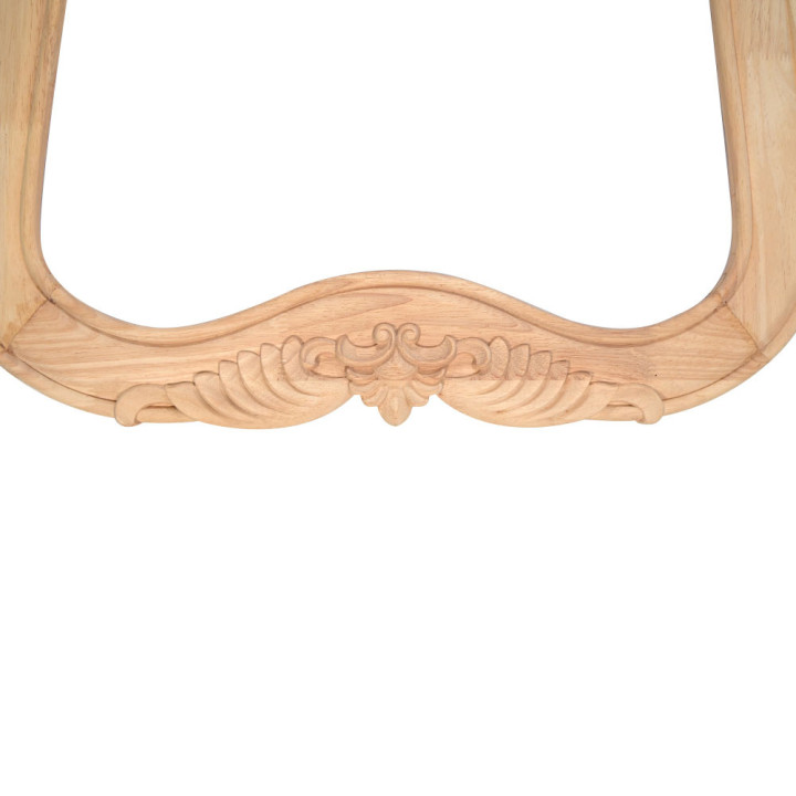 Klassisk speilramme av eksotisk tre