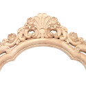 Acanthus leafy wooden ornament, carving
