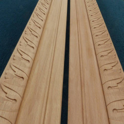 Okrasni leseni profili za restavriranje pohištva